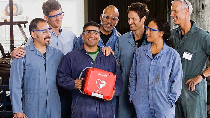 Automated external defibrillator (AED), save many lives