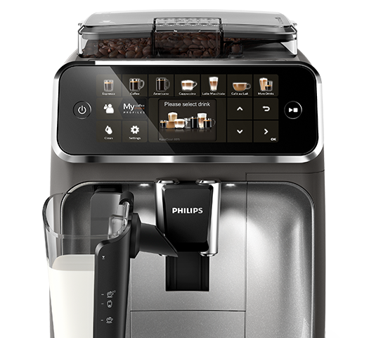 Bean to cup shop machine