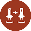 direct bulb fit icon