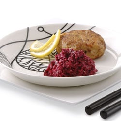 Fish Burgers With Roasted Beetroot Purée | Philips