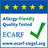 صورة شهادة المركز الأوروبي لمؤسسة الأبحاث حول الحساسية (ECARF)