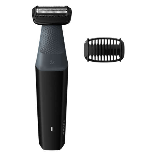 a shaver with accessories