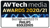 Avtech Media Awards 2020/21 Best High-end OLED TV 