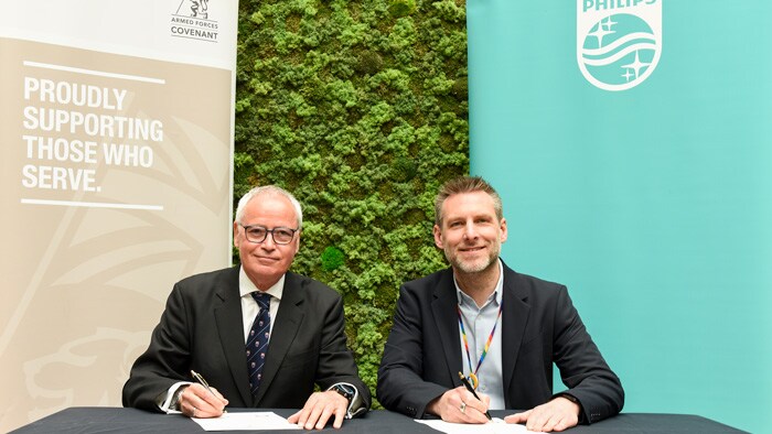 Philips Signs British Armed Forces Covenant at UK Headquarters